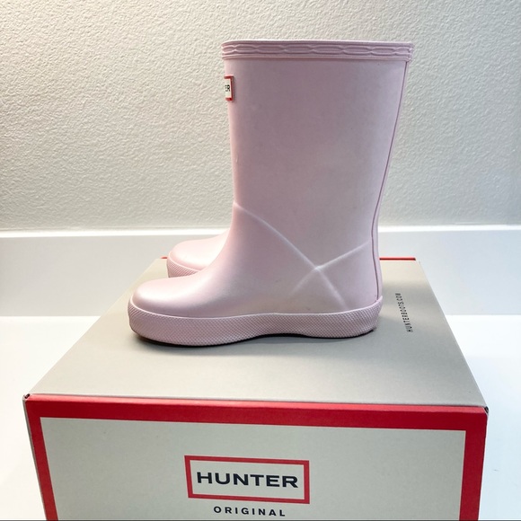 Hunter First Classic Pink (Bella) Rain Boots 8B/9G - Picture 6 of 9